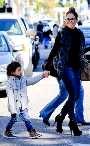 Jennifer Lopez, Casper Smart, Emme, Max Jennifer Lopez, Casper Smart, Emme, Max